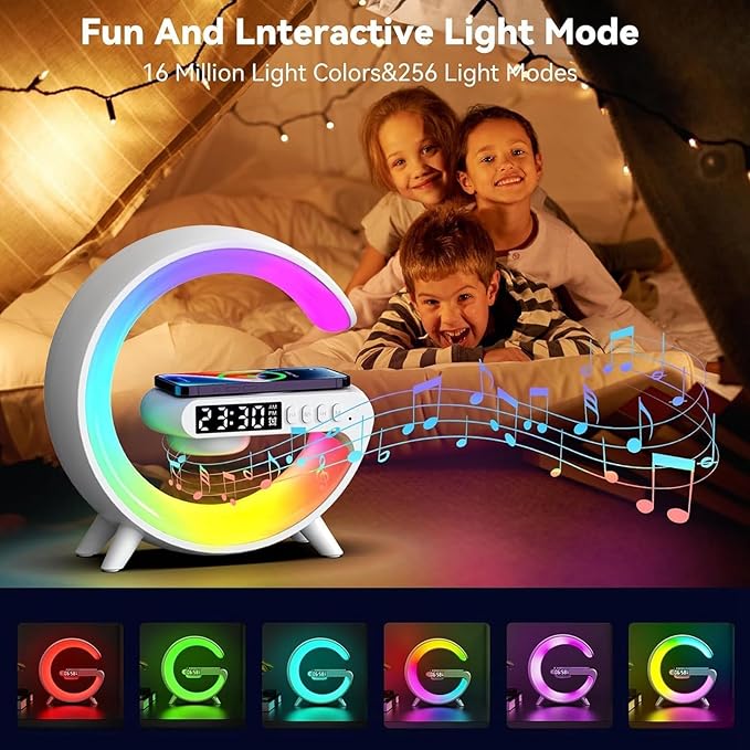 Lampe de table avec LED et Bluetooth