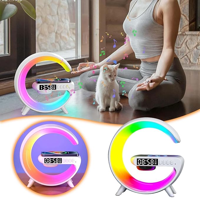 Lampe de table avec LED et Bluetooth